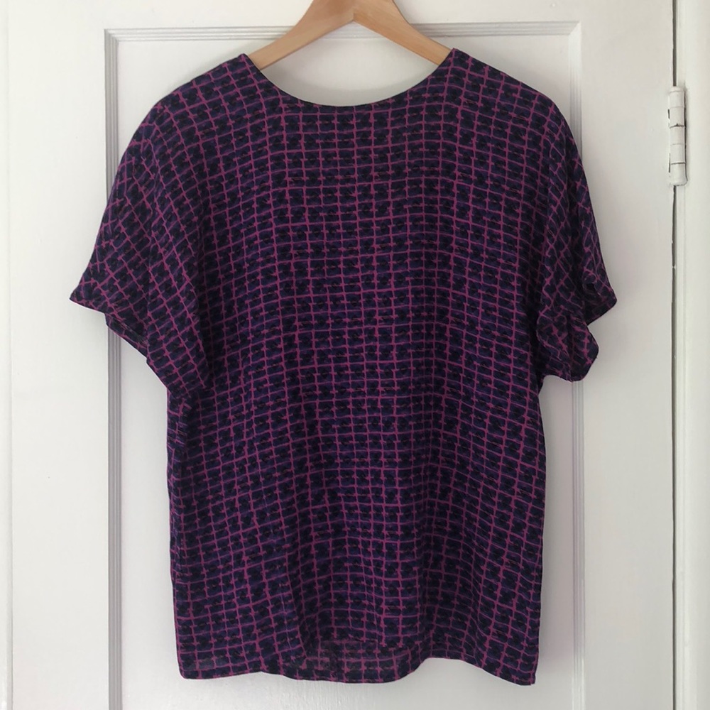 Bright, vintage blouse